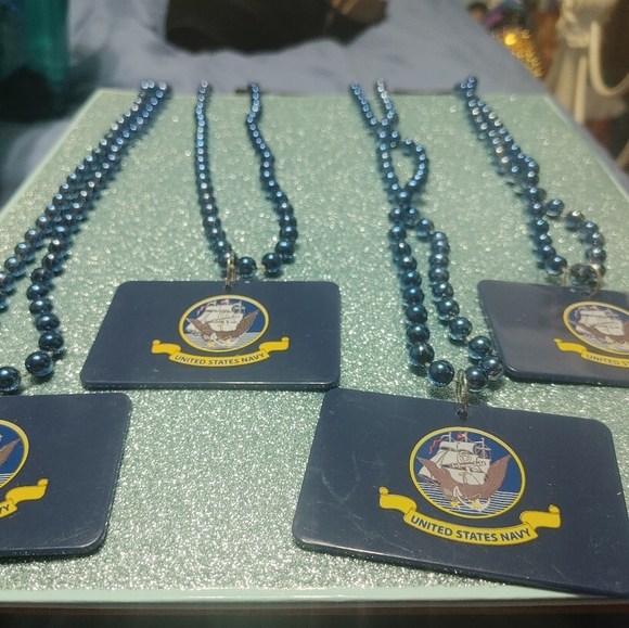 NWT 4 US NAVY NECKLACES - Picture 4 of 13